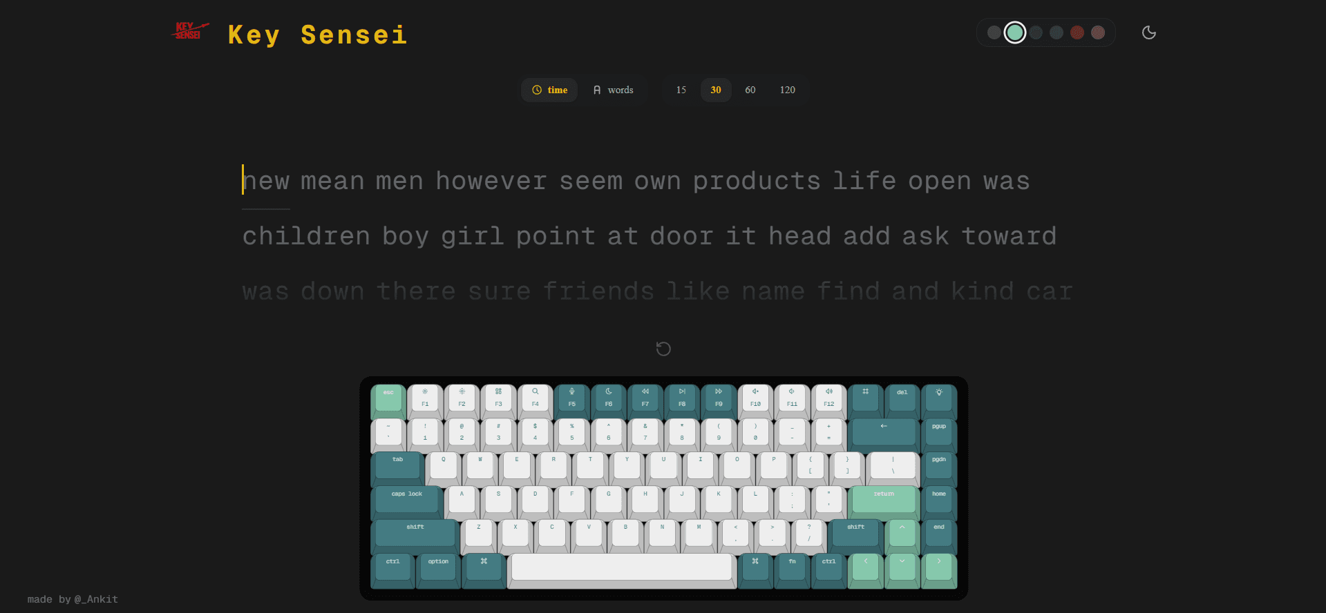Key Sensei not found